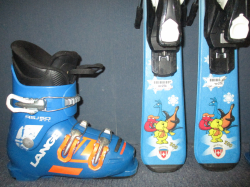 TECNO PRO SNOWLI 100cm + Lyžáky 21,5cm