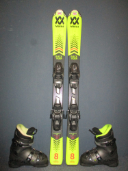 VÖLKL RACETIGER Jr 100cm + Lyžáky 20,5cm