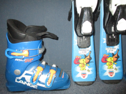 TECNO PRO SNOWLI 90cm + Lyžáky 18,5cm