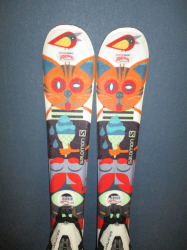 SALOMON TEAM 1 Jr 90cm + Lyžáky 18,5cm