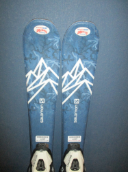SALOMON QST MAX Jr 90cm + Lyžáky 19cm