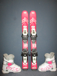 SALOMON QST LUX 70cm + Lyžáky 16,5cm