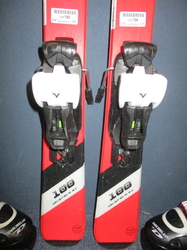 Dětské lyže MCKINLEY TEAM 7 100cm + Lyžáky 20,5cm, SUPER STAV