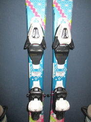 Dětské lyže MCKINLEY SWEETY 100cm + Lyžáky 21,5cm, VÝBORNÝ STAV