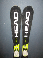 Dětské lyže HEAD E.RACE TEAM 110cm + Lyžáky 23,5cm, VÝBORNÝ STAV