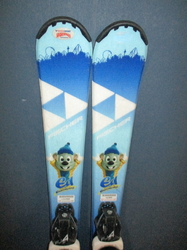 Dětské lyže FISCHER EUROMAUS ED 110cm + Lyžáky 22,5cm, SUPER STAV