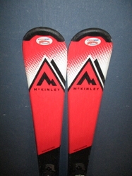 Juniorské lyže MCKINLEY TEAM 7 120cm + Lyžáky 24,5cm, VÝBORNÝ STAV
