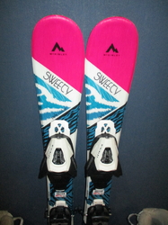 Dětské lyže MCKINLEY SWEETY 70cm + Lyžáky 15,5cm, TOP STAV
