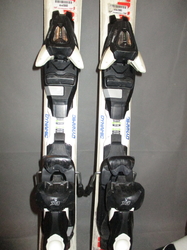 Dětské lyže DYNAMIC VR 07 80cm + Lyžáky 17,5cm, SUPER STAV