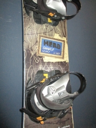 Snowboard HEAD CONCEPT.D 157cm + vázání