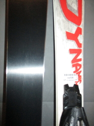 Dětské lyže DYNAMIC VR 07 110cm + Lyžáky 23,5cm, SUPER STAV