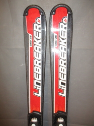 Juniorské lyže WEDZE LINEBREAKER 116cm + Lyžáky 24,5cm, VÝBORNÝ STAV
