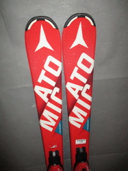Juniorské lyže ATOMIC REDSTER XT 120cm + Lyžáky 23,5cm, SUPER STAV
