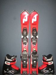 NORDICA DOBERMANN TEAM RACE 70cm + Lyžáky 15,5cm