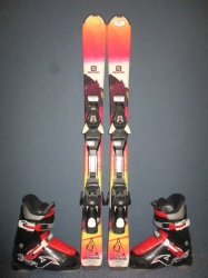 SALOMON THE LUX 100cm + Lyžáky 21,5cm