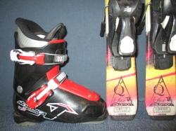SALOMON THE LUX 100cm + Lyžáky 21,5cm