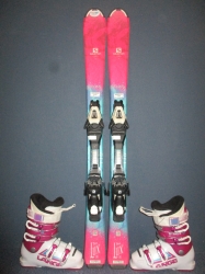 SALOMON THE LUX 110cm + Lyžáky 21,5cm