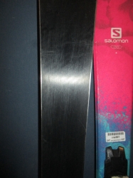 SALOMON THE LUX 110cm + Lyžáky 21,5cm