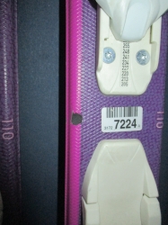 ROSSIGNOL TEMPTATION PRO 110cm + Lyžáky 21,5cm