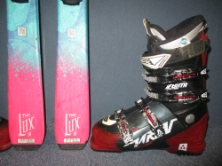SALOMON THE LUX 150cm + Lyžáky 27cm