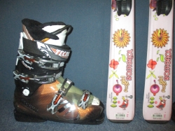 ROSSIGNOL FUN GIRL 140cm + Lyžáky 27cm
