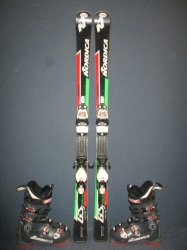 NORDICA DOBERMANN GSJ WC 135cm + Lyžáky 26,5cm