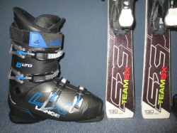 STÖCKLI SX TEAM 130cm + Lyžáky 26,5cm