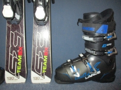 STÖCKLI SX TEAM 130cm + Lyžáky 26,5cm