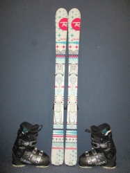 ROSSIGNOL TERRAIN 128cm + Lyžáky 24,5cm