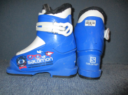 Dětské lyžáky SALOMON TEAM 1 stélka 16cm, SUPER STAV