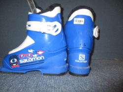 Dětské lyžáky SALOMON TEAM 1 stélka 16cm, TOP STAV