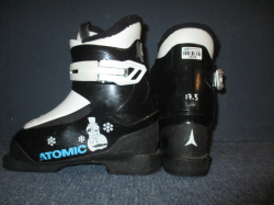 Dětské lyžáky ATOMIC HAWX JR 1 stélka 17,5cm, TOP STAV