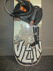 SALOMON THE VILLAIN 160cm + bindings