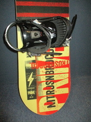 Snowboard NITRO PRIME WIDE 156cm + vázání 