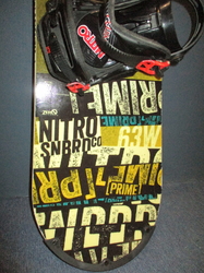 Snowboard NITRO PRIME WIDE 163cm + vázání 