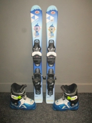 FISCHER ED EUROMAUS 80cm + Lyžáky 18,5cm