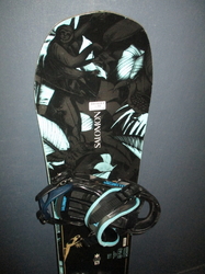 Snowboard SALOMON WONDER RTL XS 140cm + vázání  