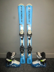 STÖCKLI RT TEAM 100cm + Lyžáky 21,5cm