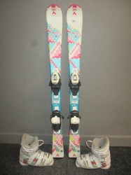 MCKINLEY SWEETY 21/22 110cm + Lyžáky 21,5cm