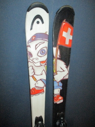 HEAD SPARTA CUCHE 137cm + Lyžáky 27cm 