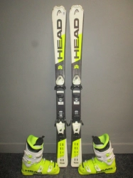 HEAD SUPERSHAPE TEAM 20/21 127cm + Boots 25,5cm