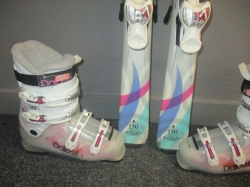 BLIZZARD VIVA Jr 130cm + Lyžáky 26,5cm