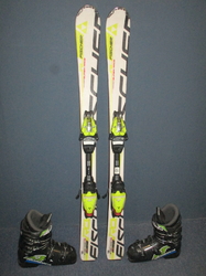 FISCHER RC4 SUPER RACE 120cm + Lyžáky 24,5cm