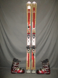 ROSSIGNOL UNIQUE 4 163cm + Lyžáky 26,5cm