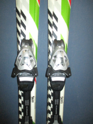 Juniorské lyže ELAN FORMULA 130cm + Lyžáky 26,5cm, TOP STAV
