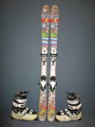 HEAD MOJO 137cm + Lyžáky 26cm