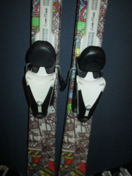 Juniorské lyže HEAD MOJO 137cm + Lyžáky 26cm, SUPER STAV