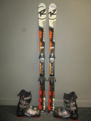 ROSSIGNOL RADICAL RSX 150cm + Lyžáky 27,5cm