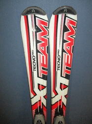 Juniorské lyže TECNO XT TEAM 120cm + Lyžáky 24,5cm, VÝBORNÝ STAV