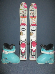 ROSSIGNOL PRINCESS 67cm + Lyžáky 14,5cm
